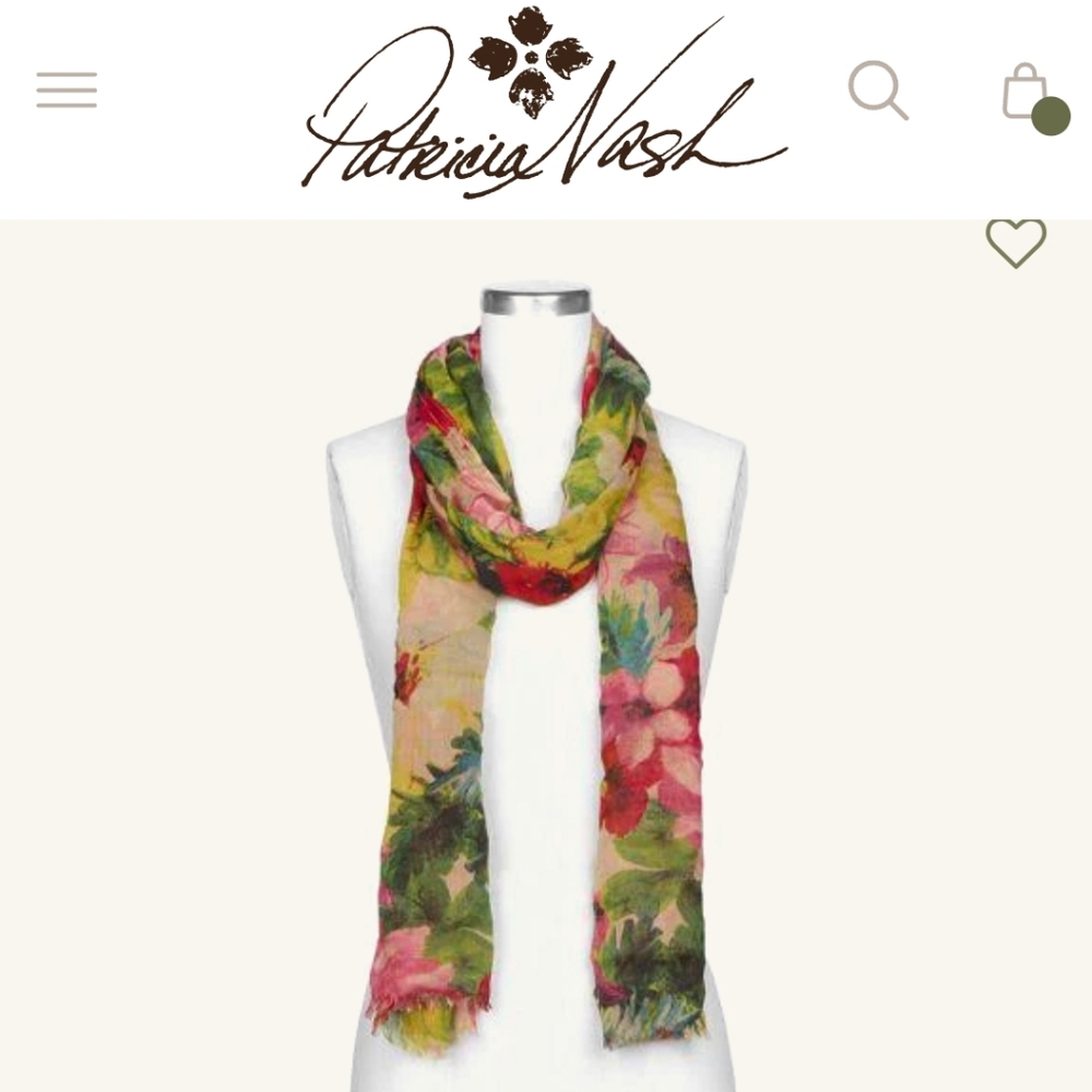 Patricia Nash floral scarf